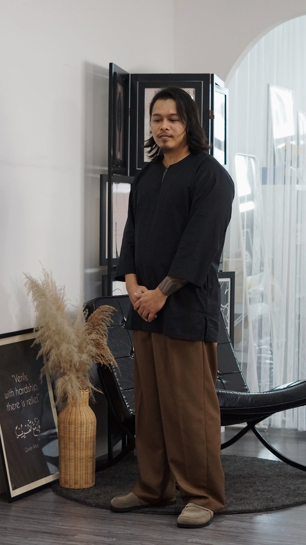 Putra Kurta Top (THECGLABEL - Raya Series 2026)