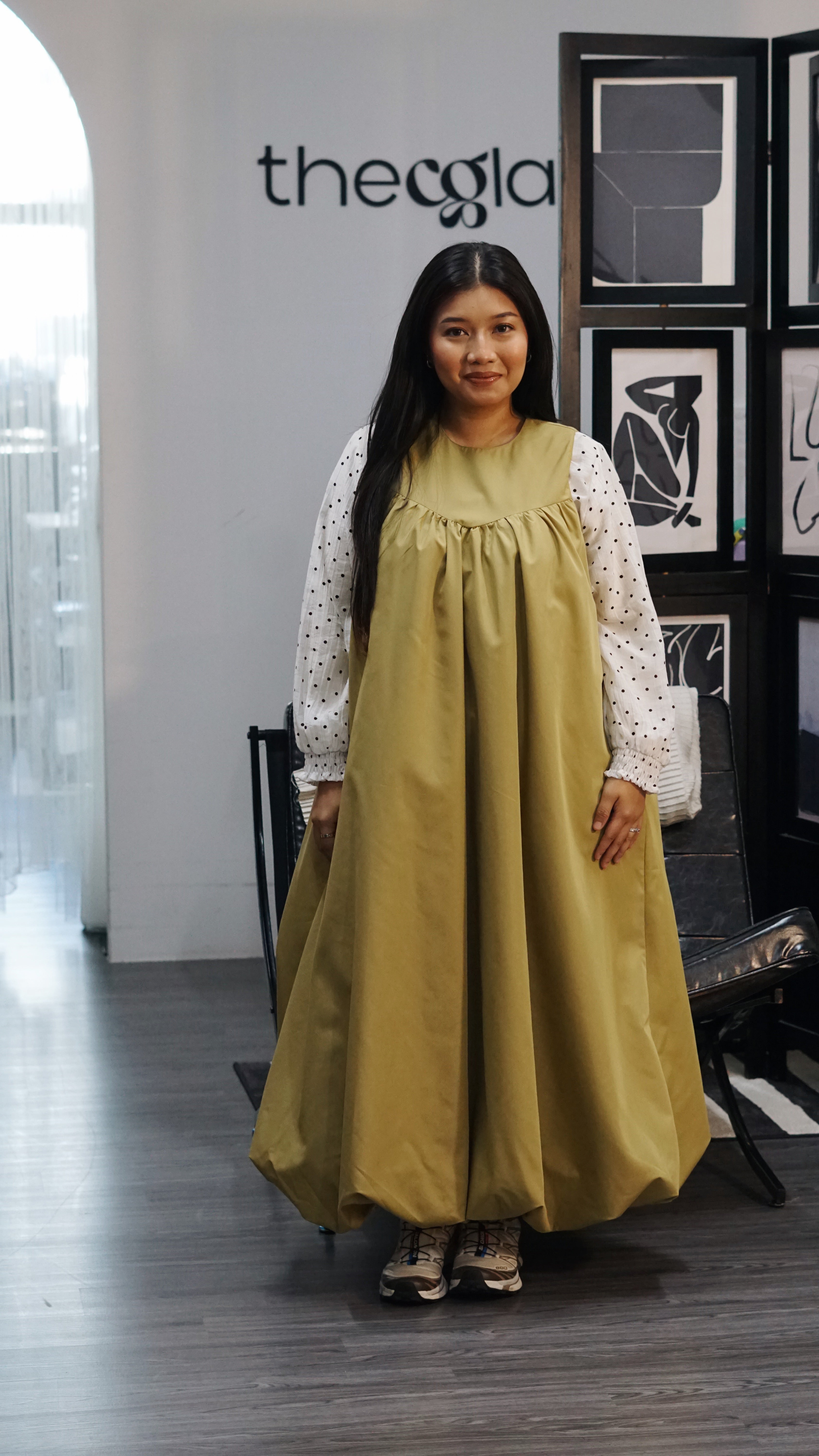 Bubble Dress (CGLABEL - Cotton Mix Poly)
