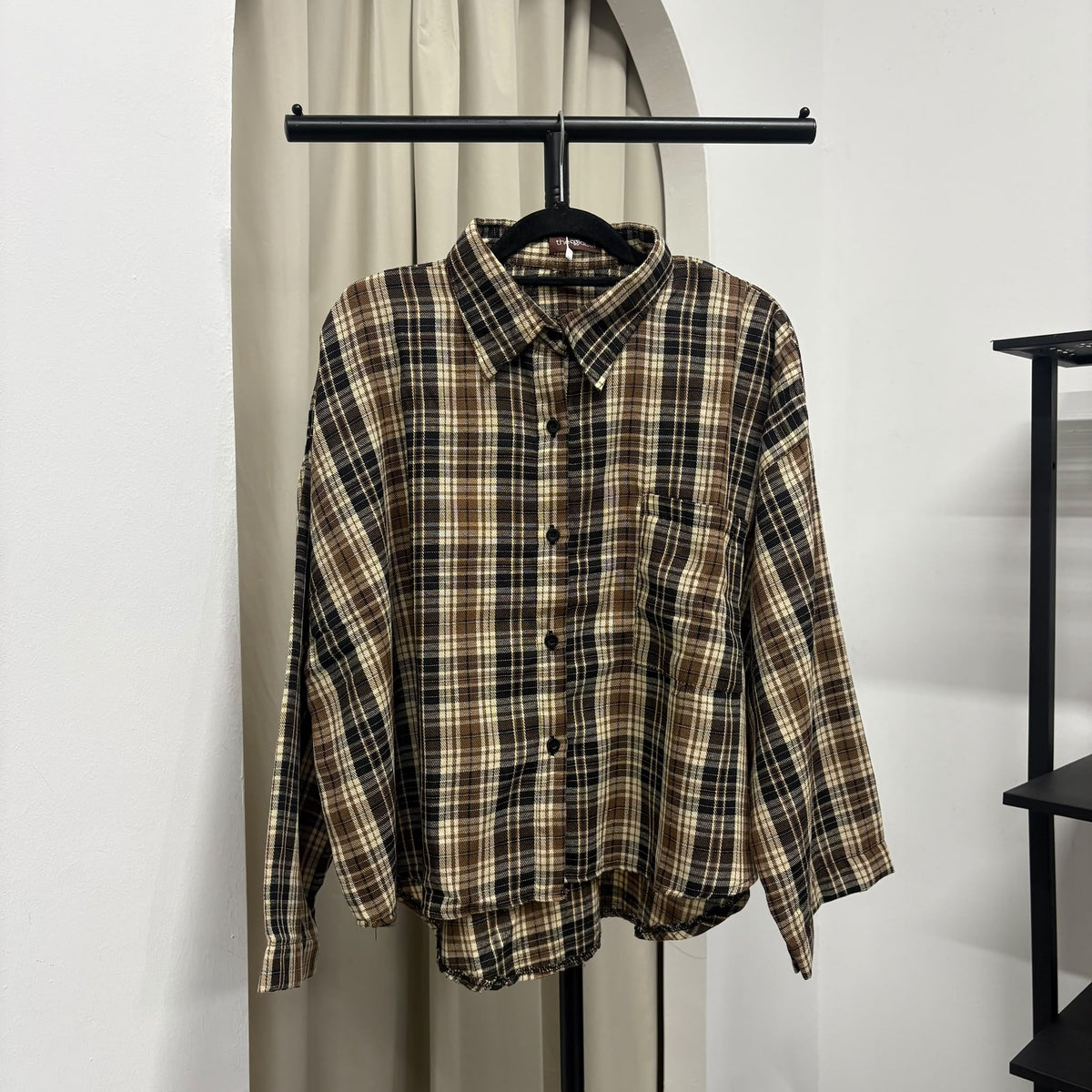 Boxy Shirt (CGLABEL- Flannel)