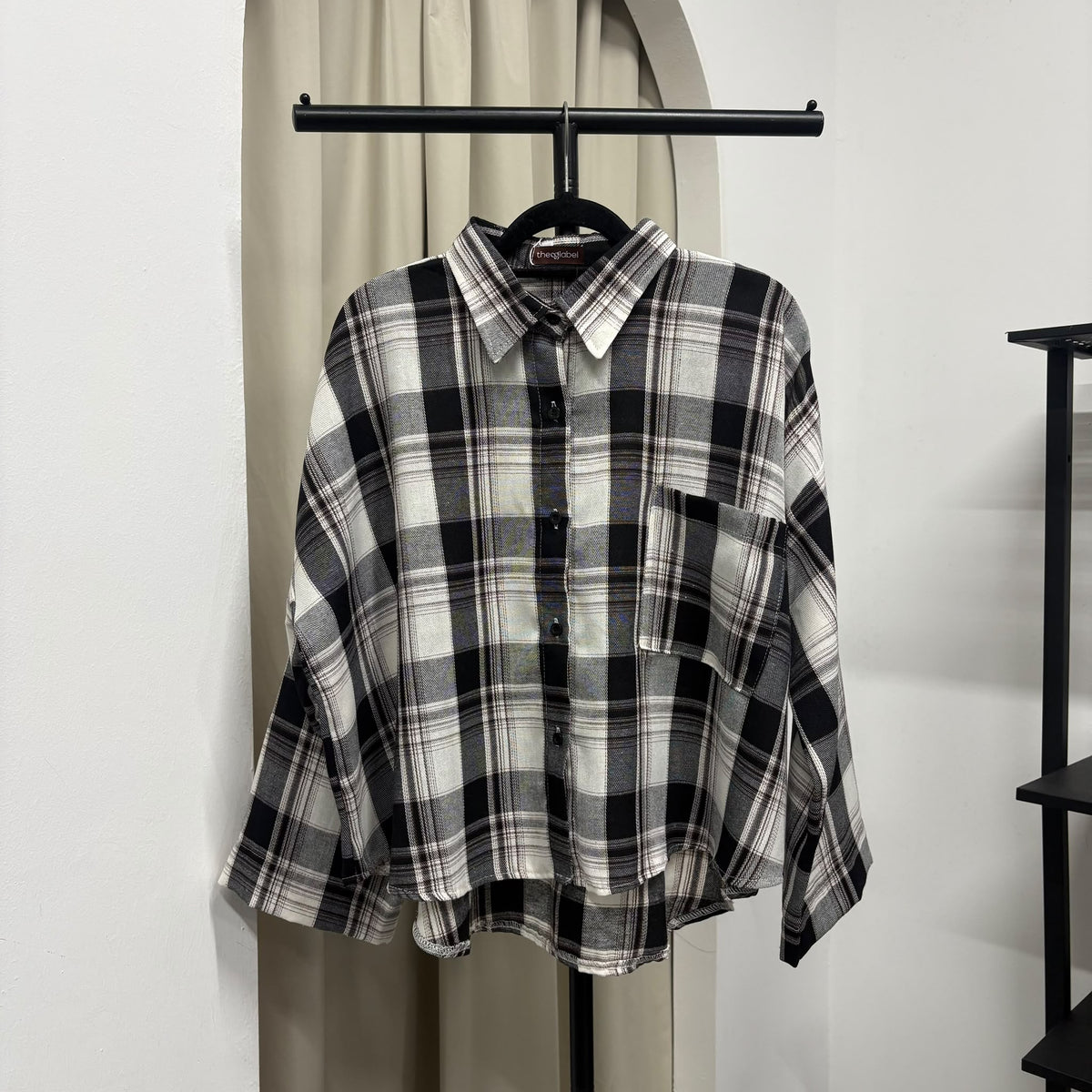 Boxy Shirt (CGLABEL- Flannel)