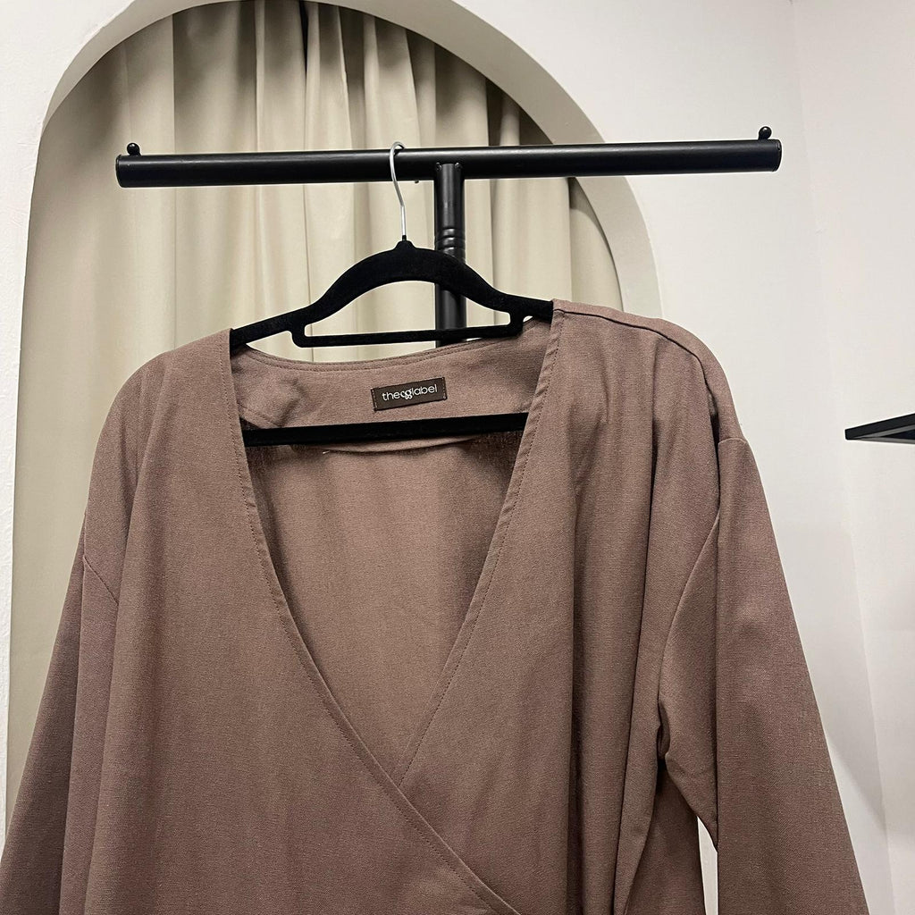 Kerry Kimono Blouse (CGLABEL - Linen)
