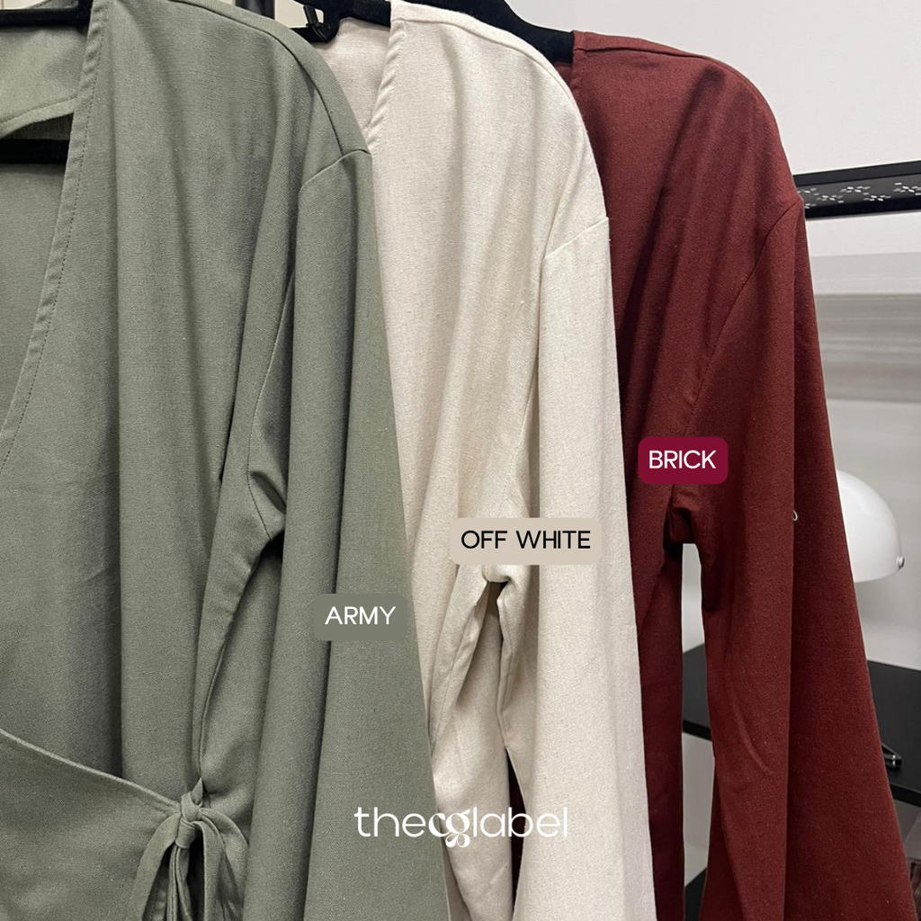 Kerry Kimono Blouse (CGLABEL - Linen)
