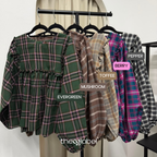 Serina Cropped Blouse (CGLABEL - Flannel)