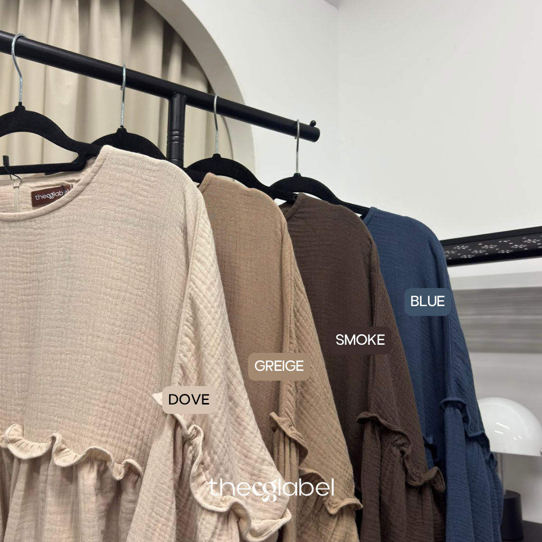 Dila Ruffles Tunik (CGLABEL- Foam series)