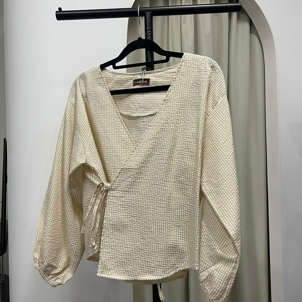 Kimono Blouse (CGLABEL - Seersucker)