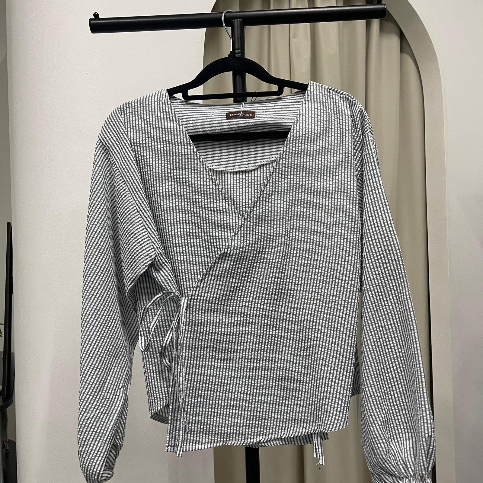 Kimono Blouse (CGLABEL - Seersucker)