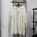 Babydoll Oversized Top (By thecglabel- Checkered Linen)