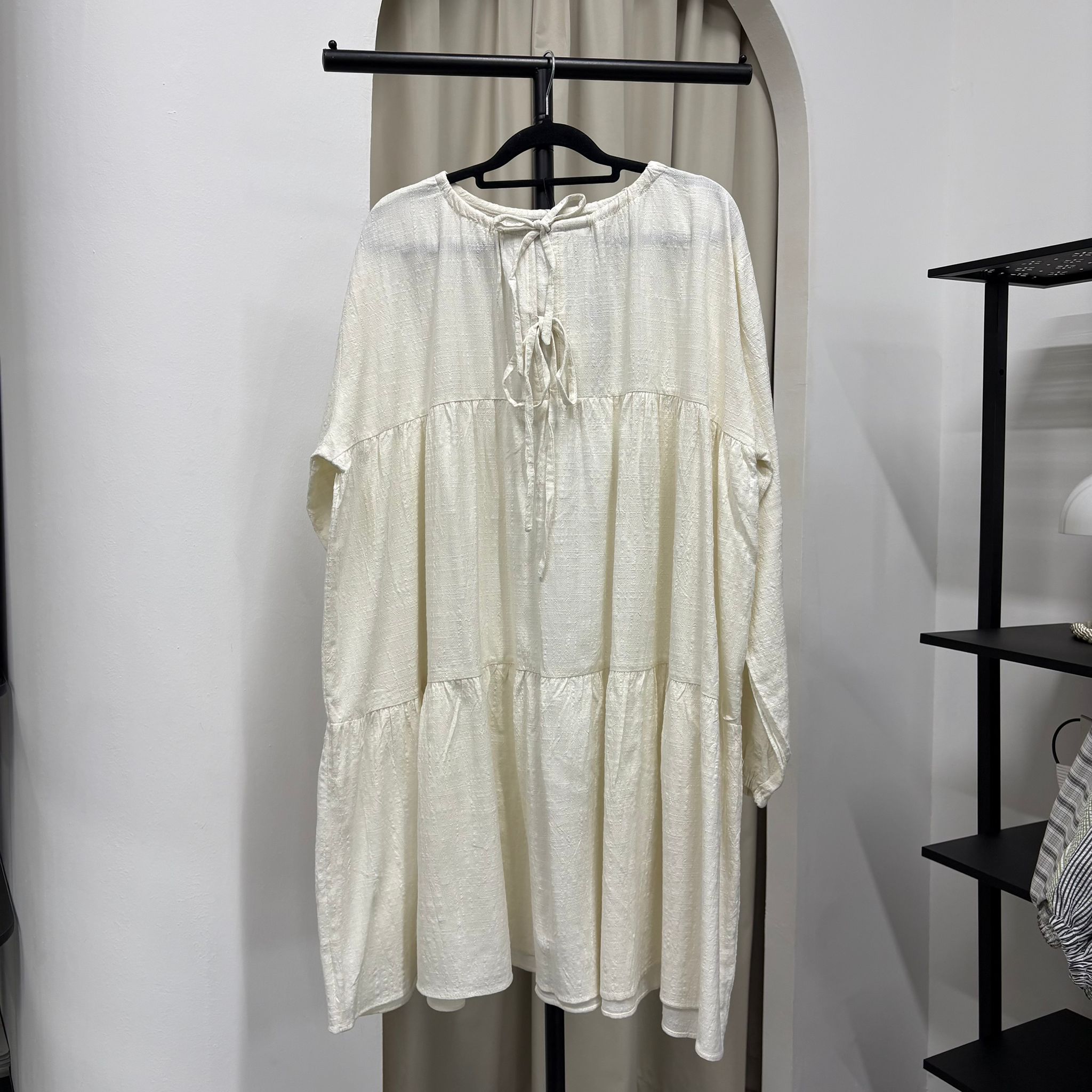 Babydoll Oversized Top (By thecglabel- Checkered Linen)