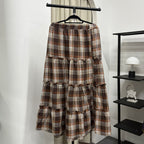 Meera Tiered Skirt (CGLABEL - Flannel)