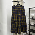 Meera Tiered Skirt (CGLABEL - Flannel)