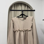 Serina Cropped Blouse (CGLABEL - Cotton Foam)