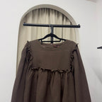 Serina Cropped Blouse (CGLABEL - Cotton Foam)