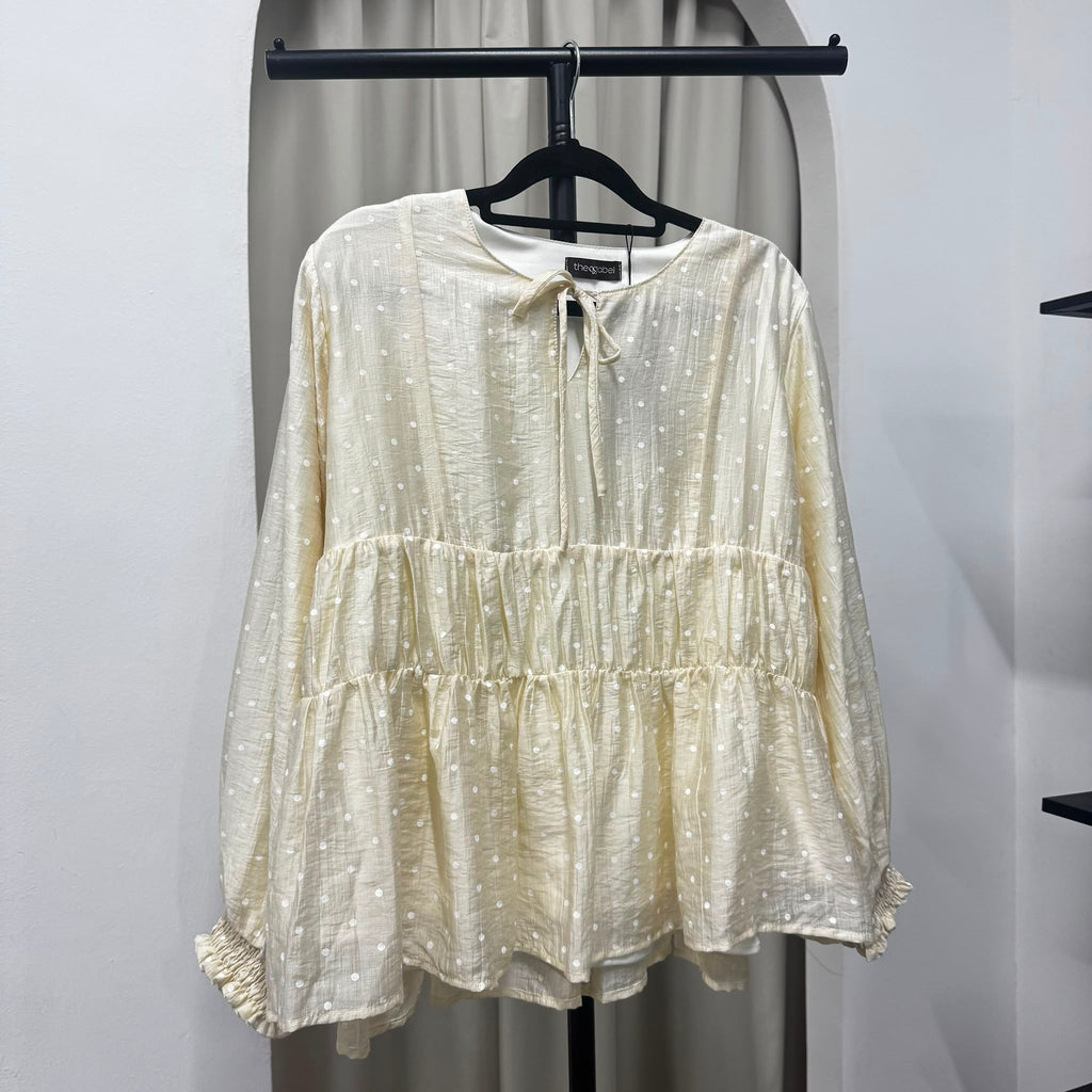 Poppy Polka (CGLABEL - Chiffon Crepe)