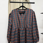 Fuss Free Kimono Dress (CGLABEL - Flannel)