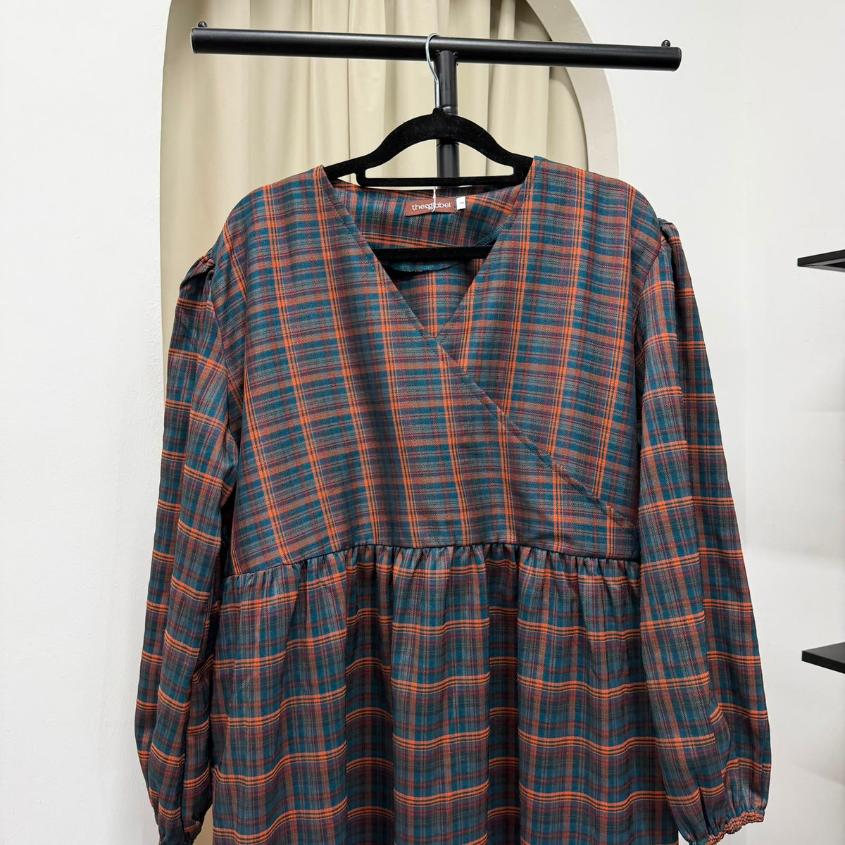 Fuss Free Kimono Dress (CGLABEL - Flannel)