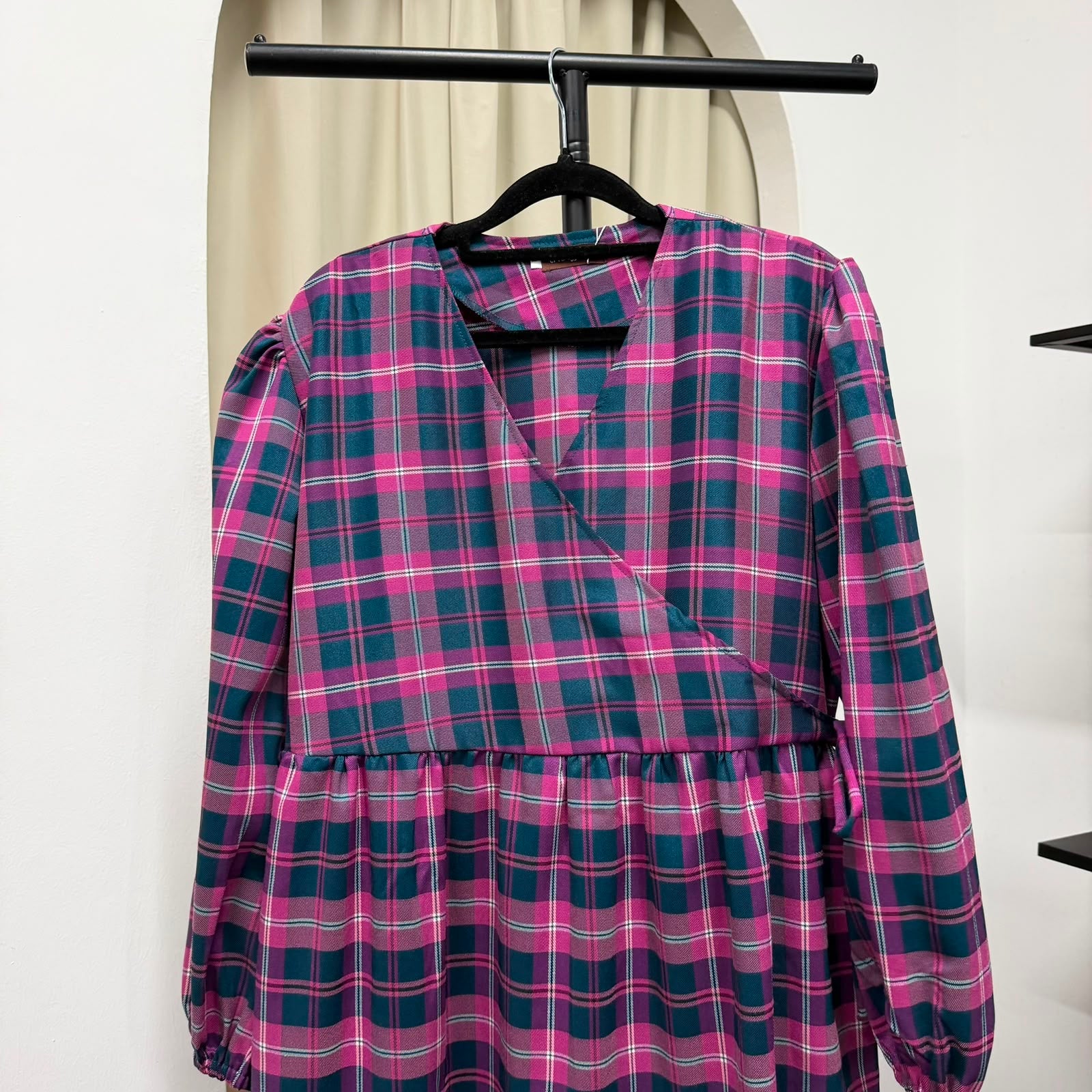 Fuss Free Kimono Dress (CGLABEL - Flannel)