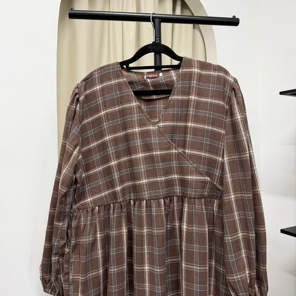Fuss Free Kimono Dress (CGLABEL - Flannel)