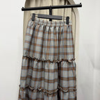 Meera Tiered Skirt (CGLABEL - Flannel)