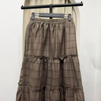 Meera Tiered Skirt (CGLABEL - Flannel)