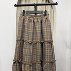 Meera Tiered Skirt (CGLABEL - Flannel)