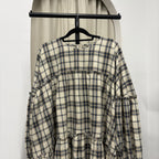 Santorini Ruffles Blouse (CGLABEL - Flannel)