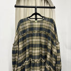 Santorini Ruffles Blouse (CGLABEL - Flannel)