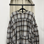 Santorini Ruffles Blouse (CGLABEL - Flannel)