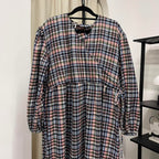 Fuss Free Kimono Dress (CGLABEL - Flannel)