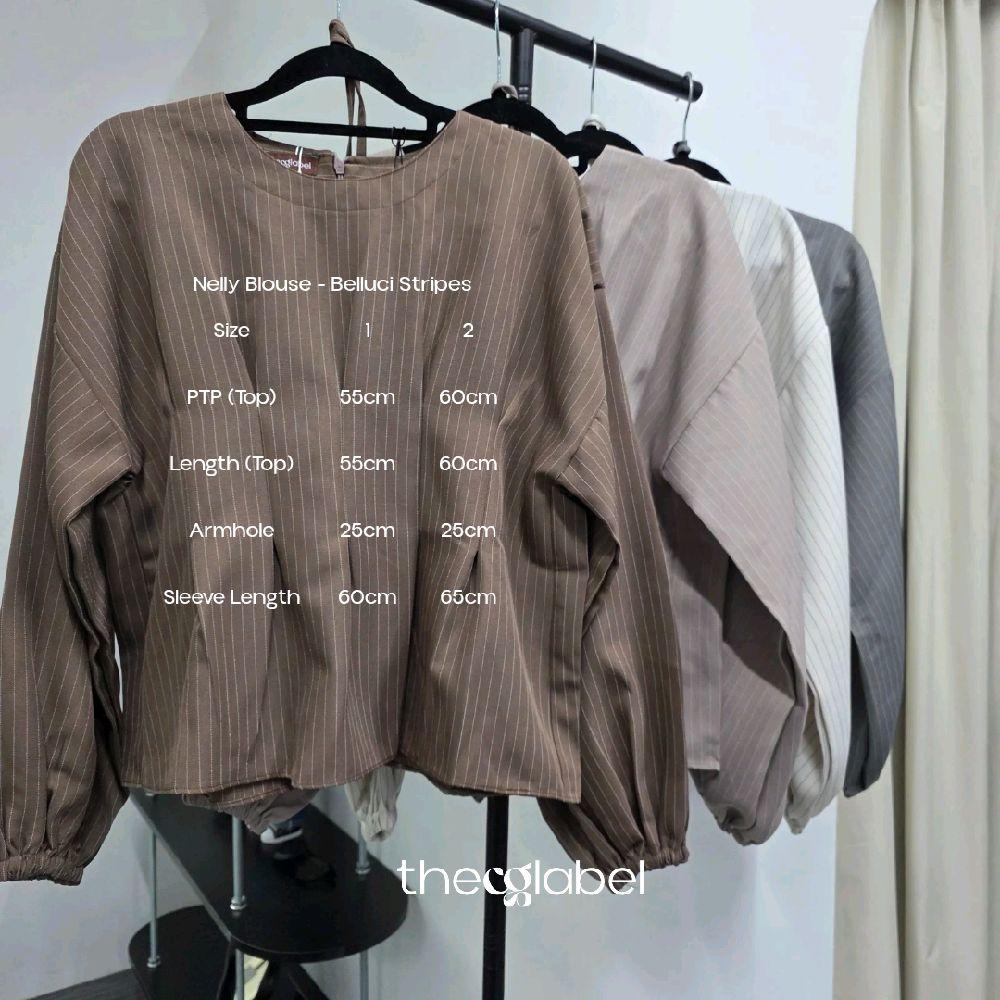 Nelly Blouse (CGLABEL - Belluci Stripes)