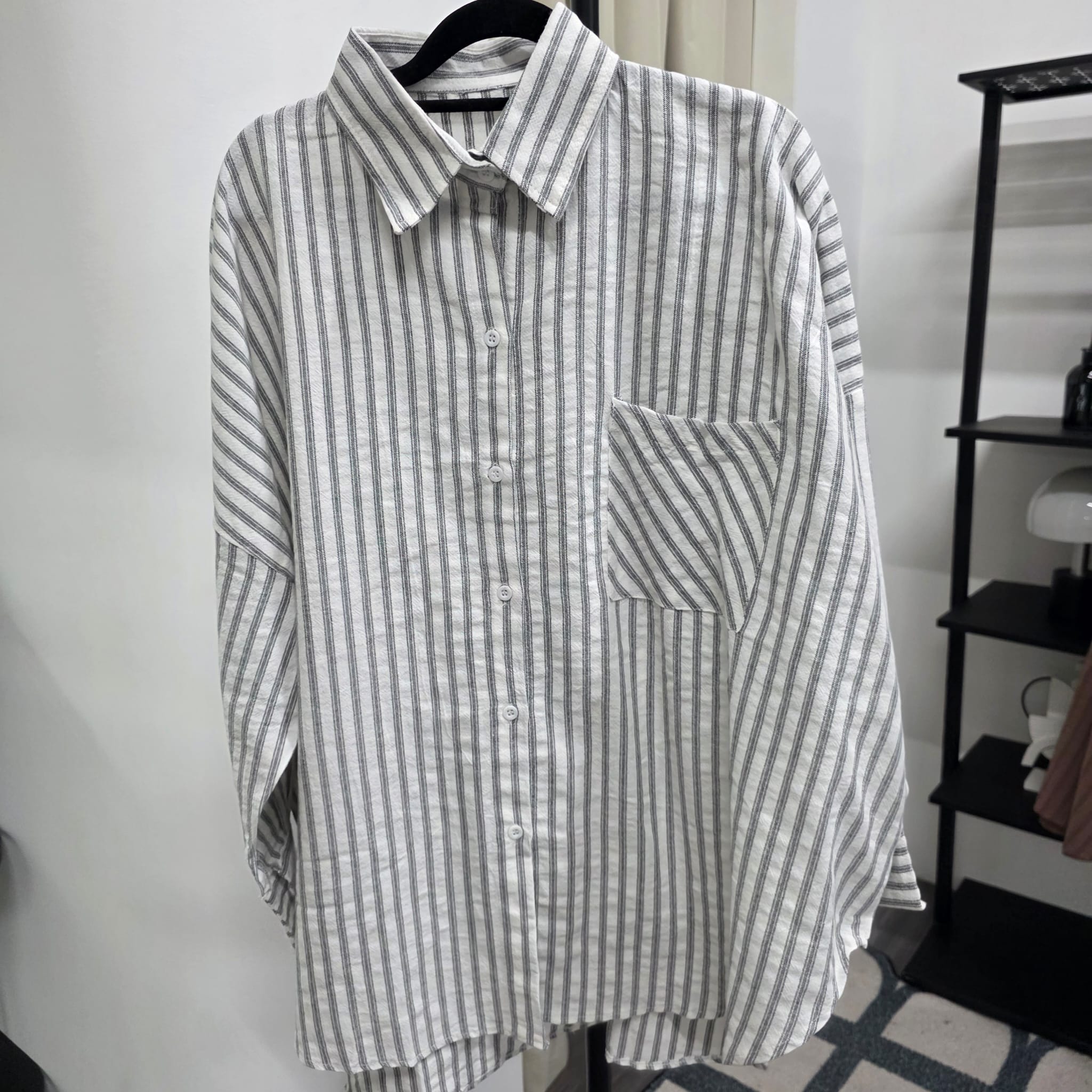 Leah Batwing Oversized Shirt (Curated Series)