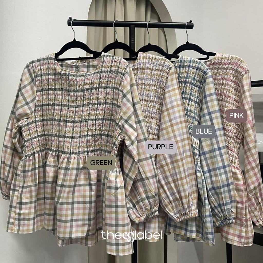 Noura Checks Top (CG Curated Series)