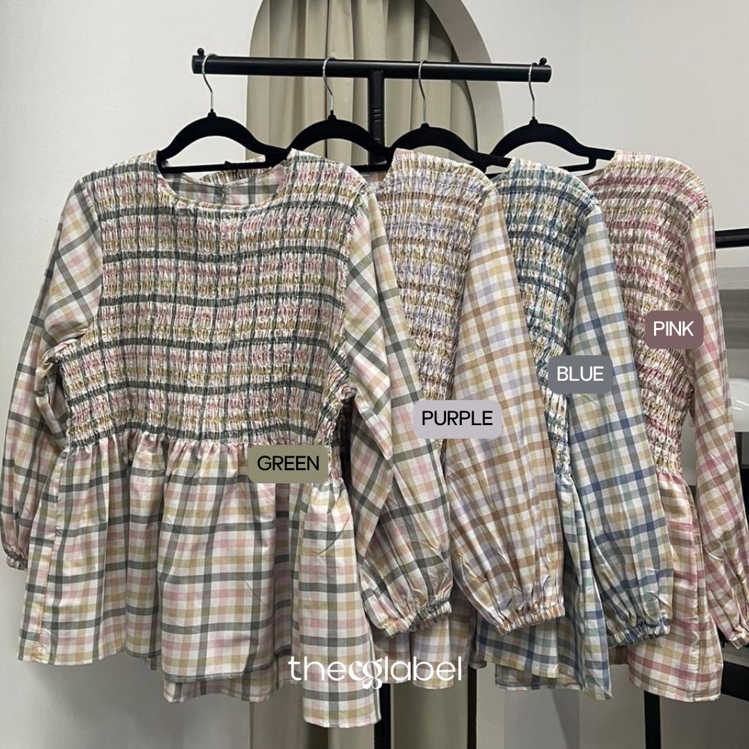 Noura Checks Top (CG Curated Series)