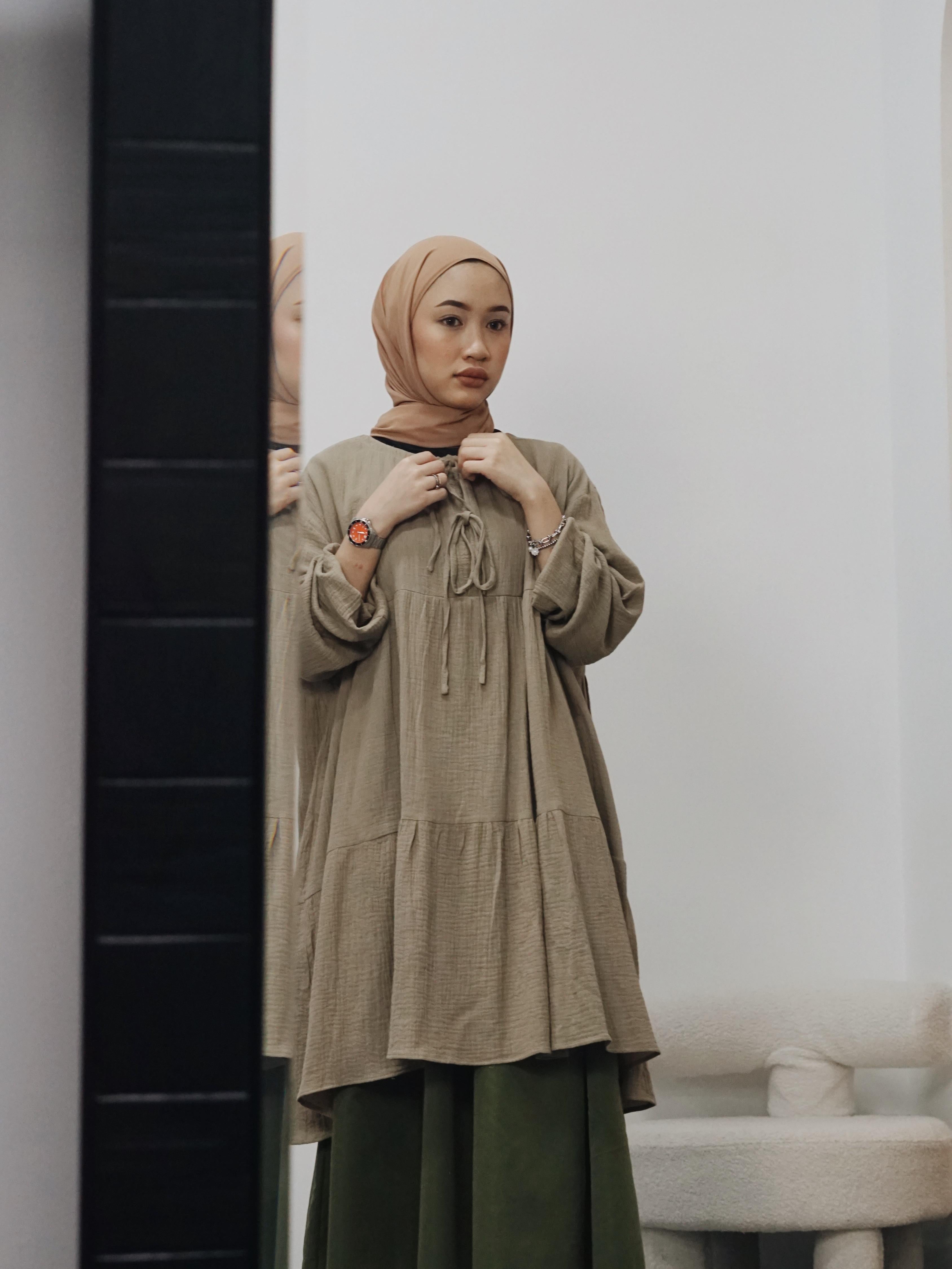Babydoll Oversized Top (CGLABEL - Cotton Foam Series)