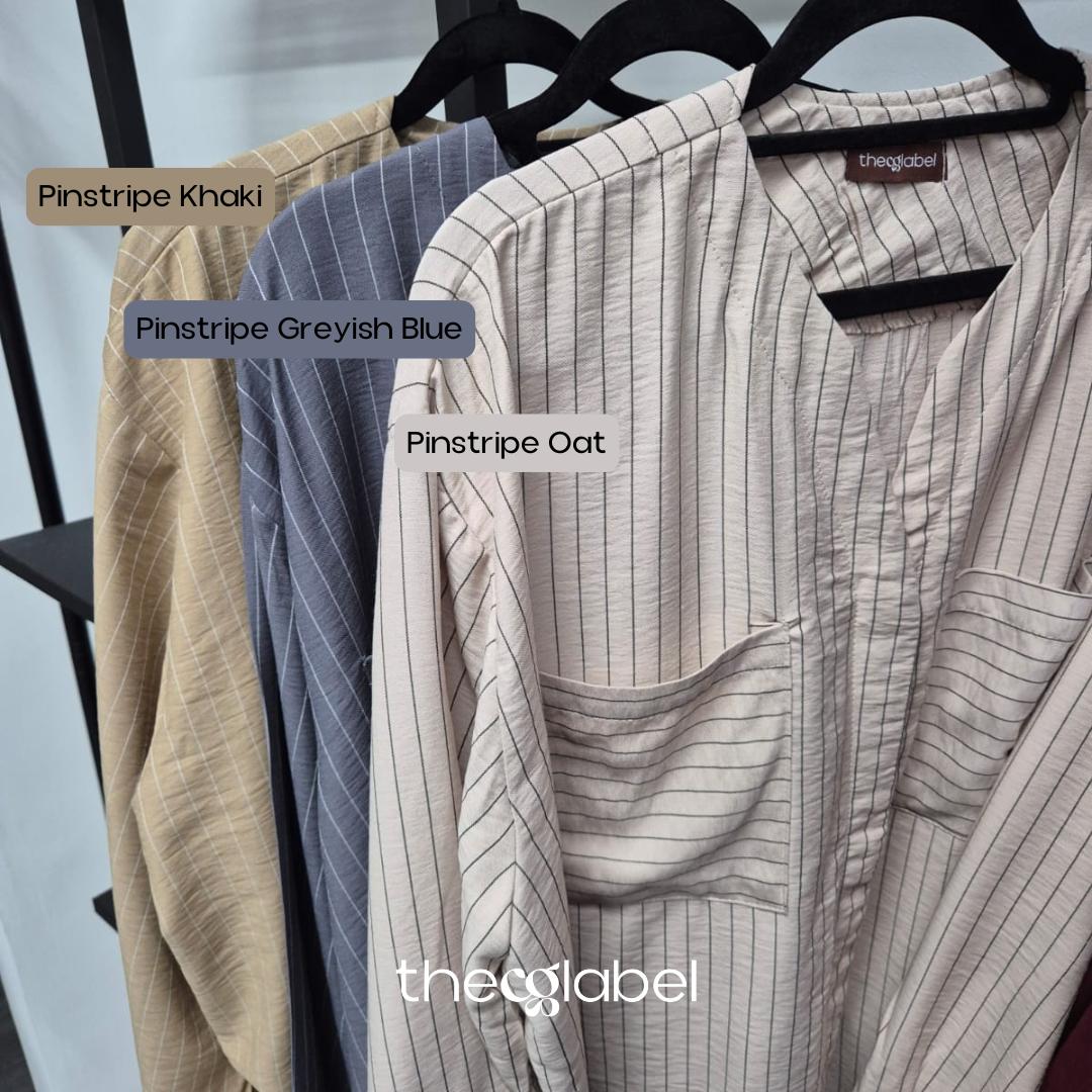 Signature Shirt (by thecglabel - Linen Stripes Woven)