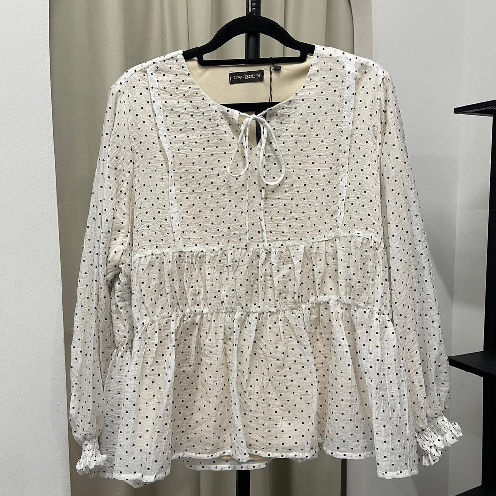 Poppy Polka (CGLABEL - Chiffon Crepe)