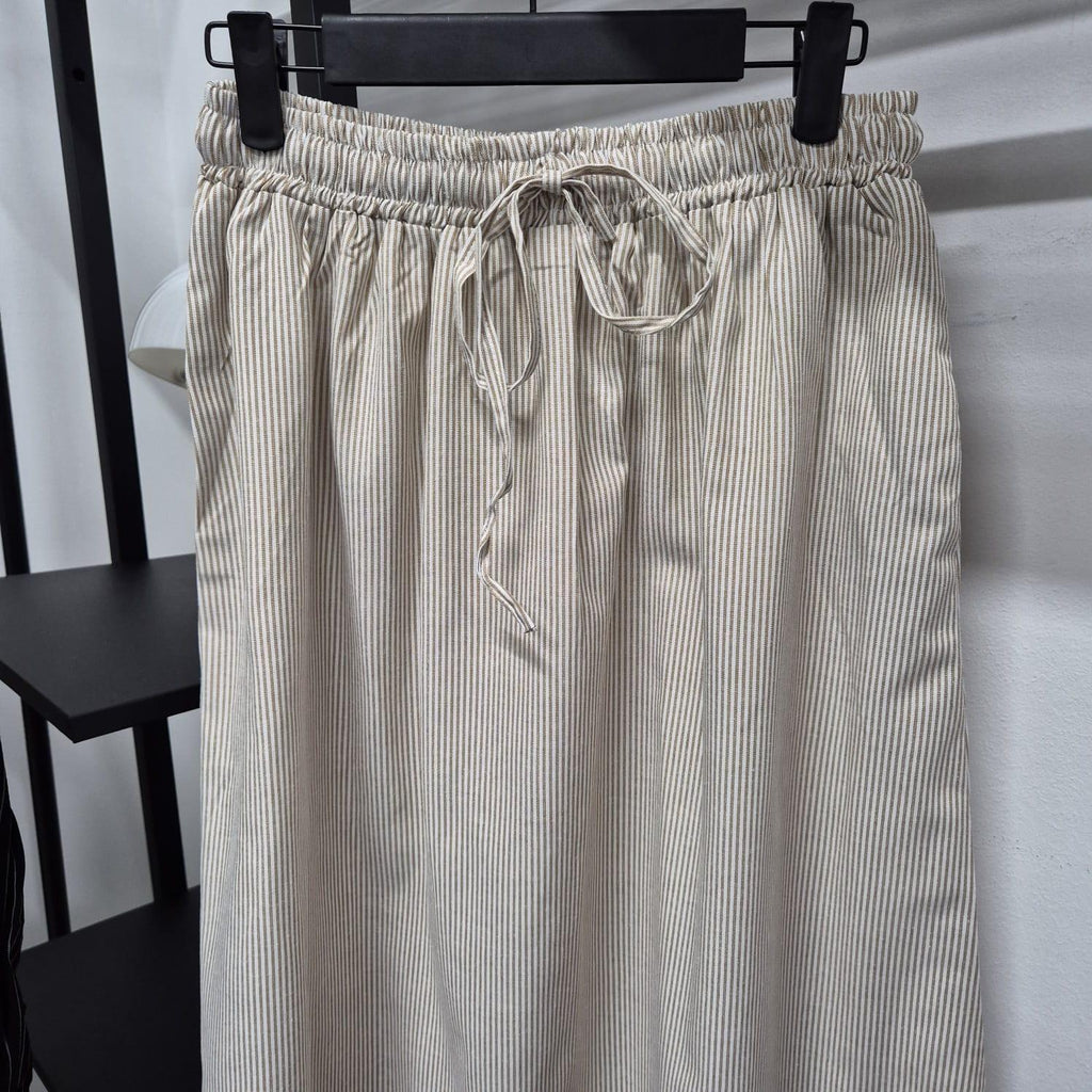 Signature Skirt (by thecglabel - Linen Striped)
