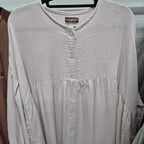 Mum Button Dress (CGLABEL - Foam)