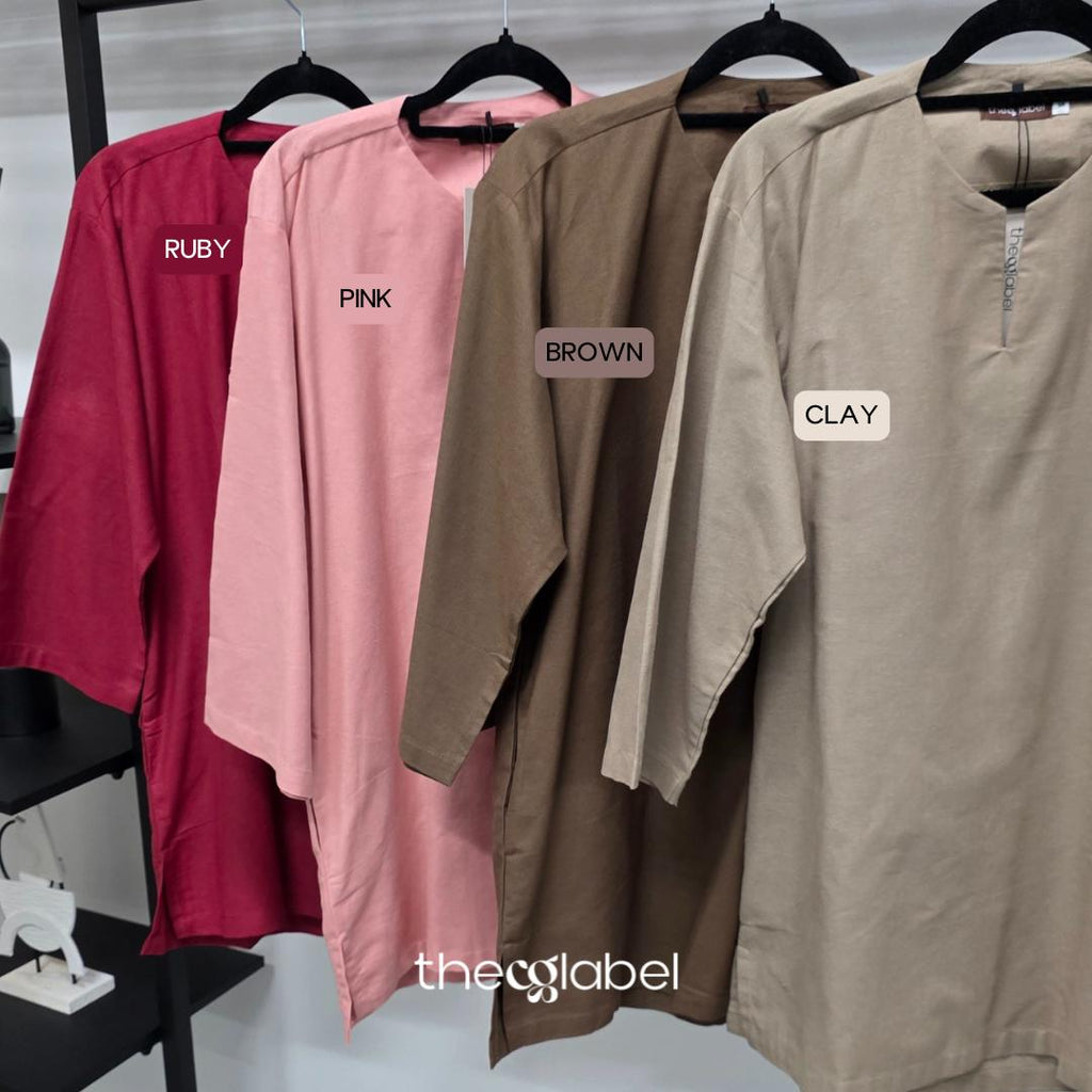 Putra Kurta Top (THECGLABEL - Raya Series 2026)