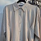 Dart Signature Shirt (By thecglabel - Linen Stripes Woven Material)