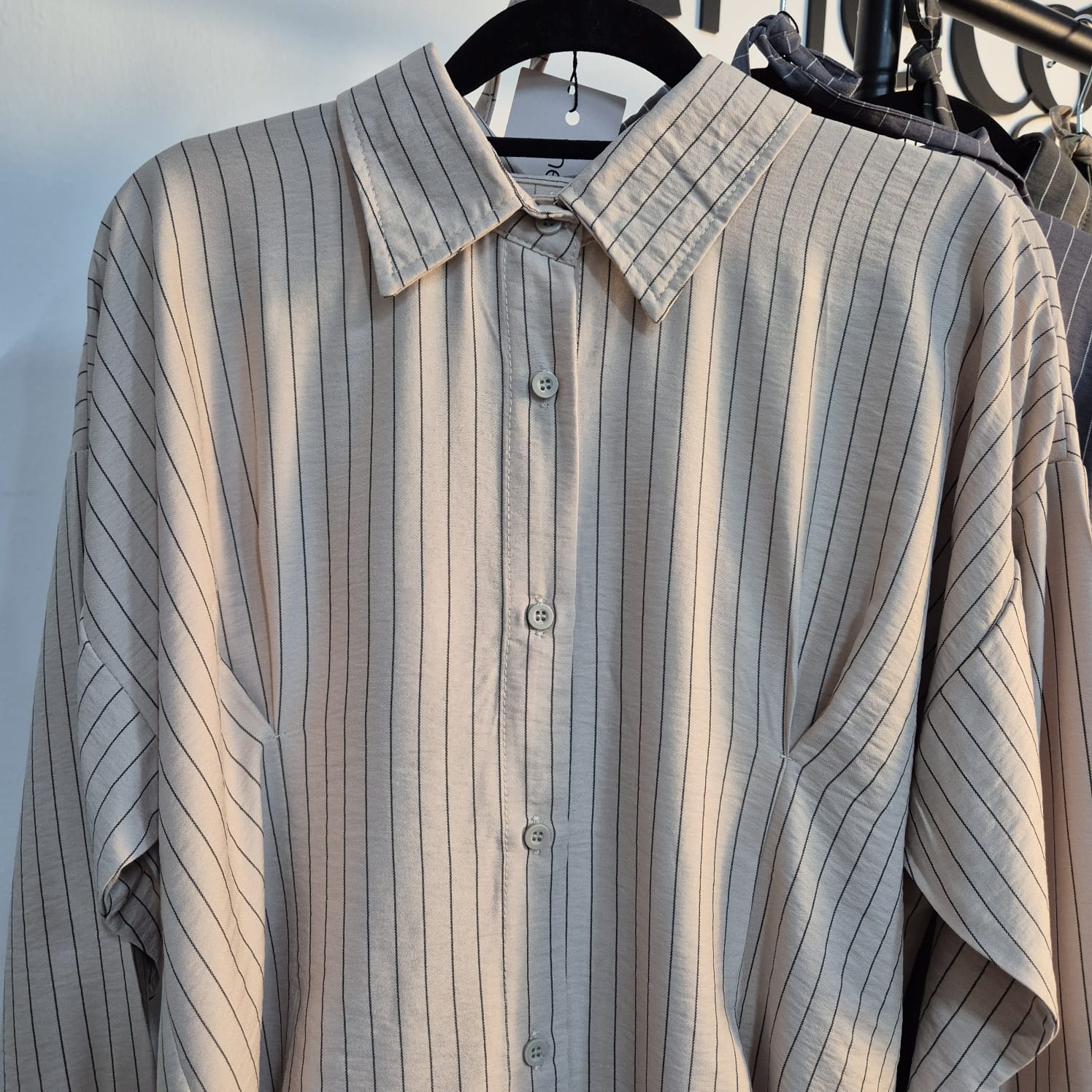 Dart Signature Shirt (By thecglabel - Linen Stripes Woven Material)