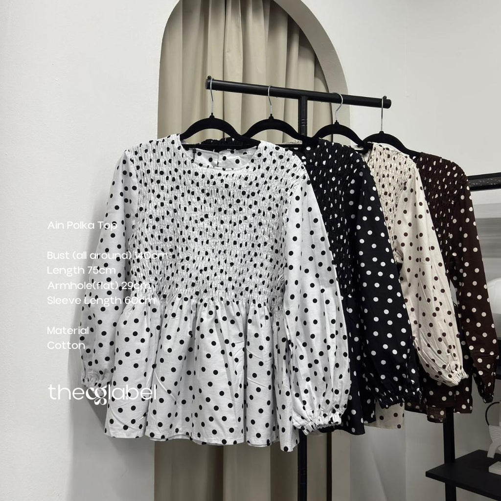 Ain Polka Top (CG CURATED)