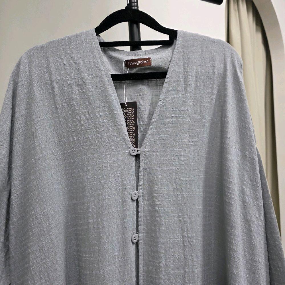 Kimono Outerwear (By thecglabel - Checkered Linen)
