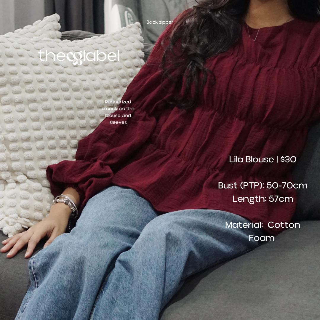 Lila Blouse (CGLABEL - Cotton Foam Series)