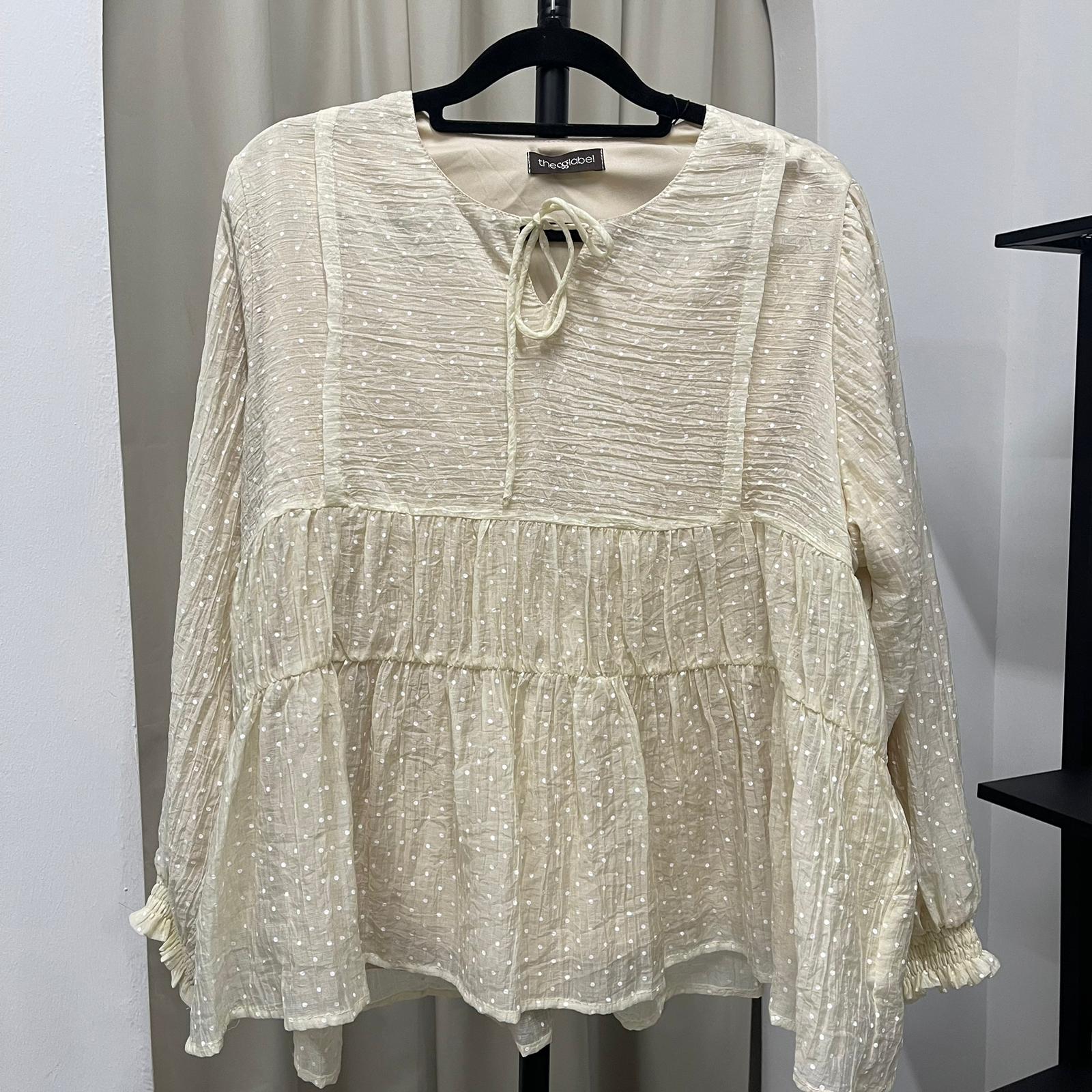 Poppy Polka (CGLABEL - Chiffon Crepe)