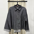 Boxy Shirt (CGLABEL- Twill Denim)