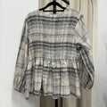 Khaty Plaid Top (CG Curated Series)