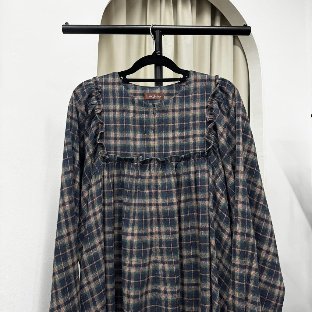Serina Dress (CGLABEL - Flannel)