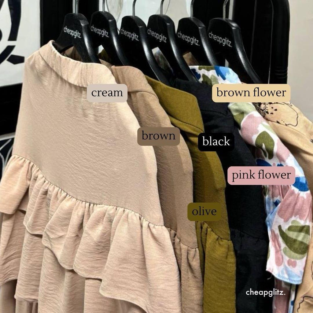 Anna Skirt by thecglabel (RAYON & IRONLESS CRINKLE SERIES)