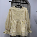 Luna Blouse (CGLABEL - Cotton Crinkle)