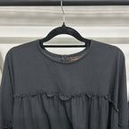 Santorini Ruffle Dress (CGLABEL - Linen Crinkle)